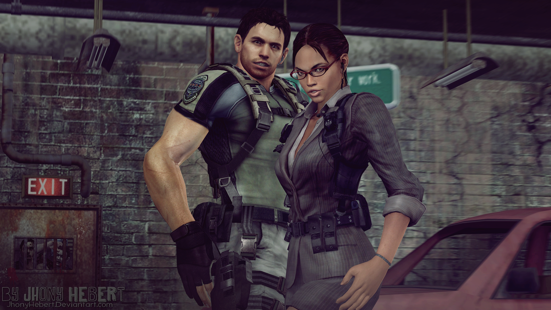 ~ Chris and Sheva ~