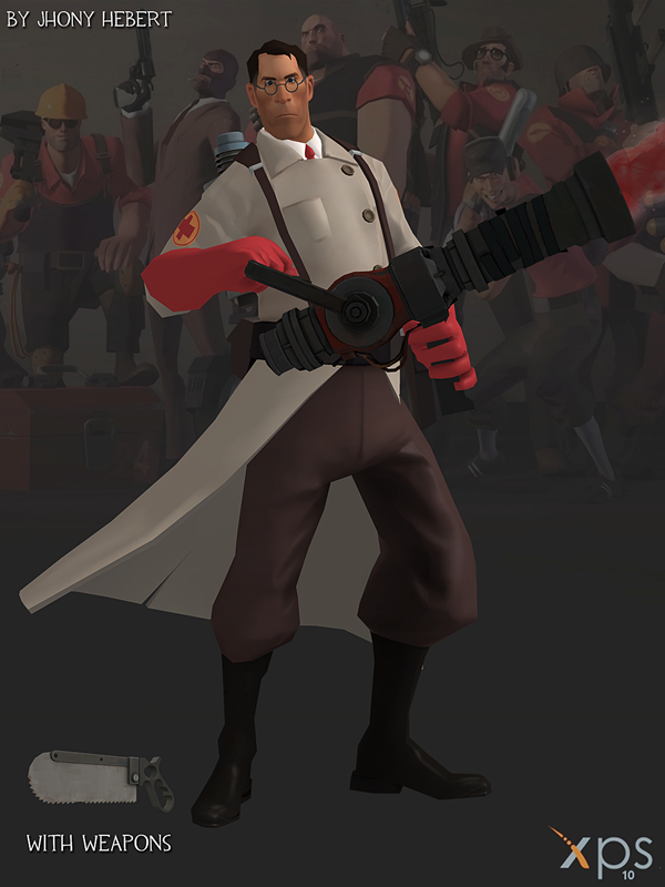 Medic - Team Fortress 2 (Blue and Red)