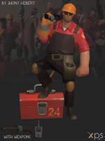 Engineer - Team Fortress 2 (Blue and Red)