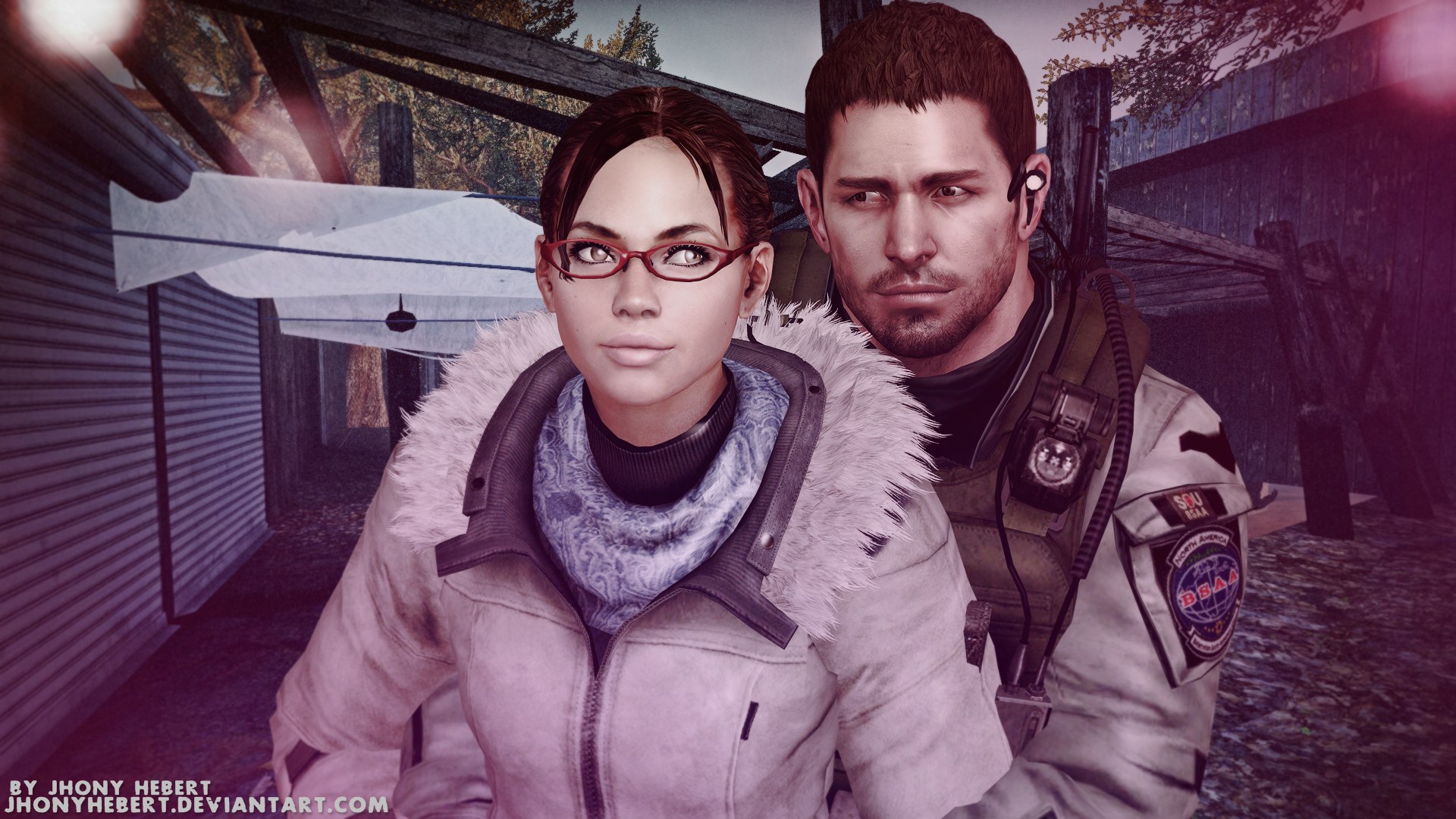 Chris and Sheva in Valentine's Day