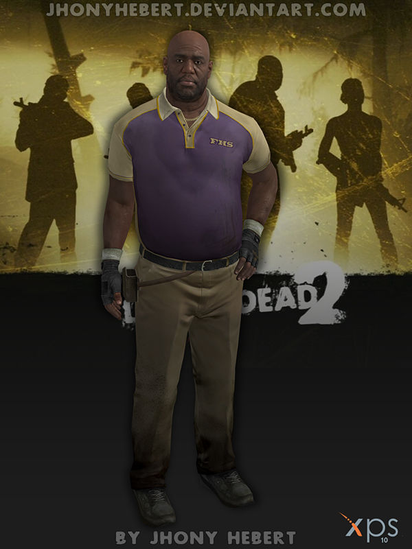 Coach - Left 4 Dead 2 by JhonyHebert on DeviantArt
