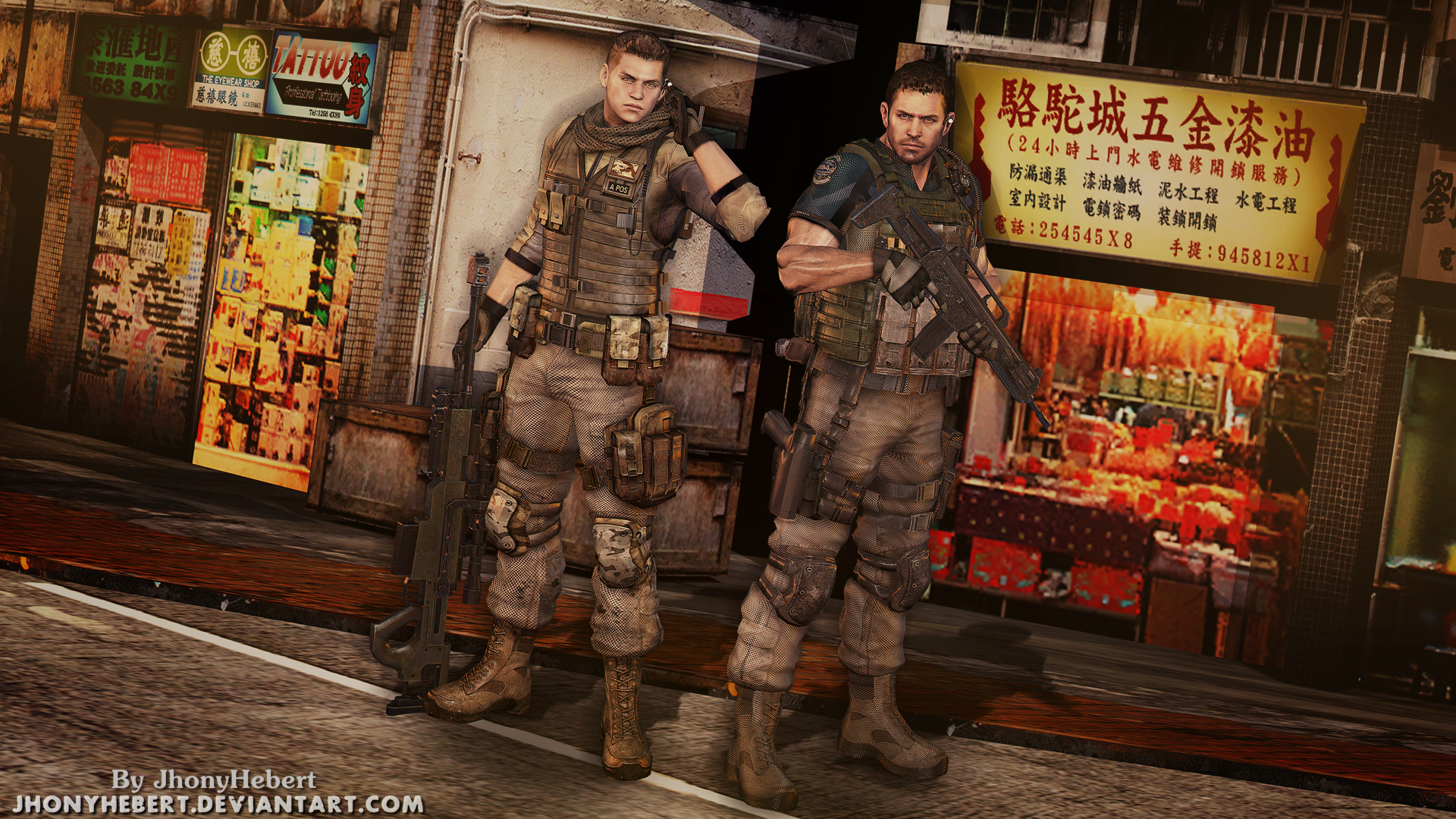 Chris and Piers - Resident Evil 6