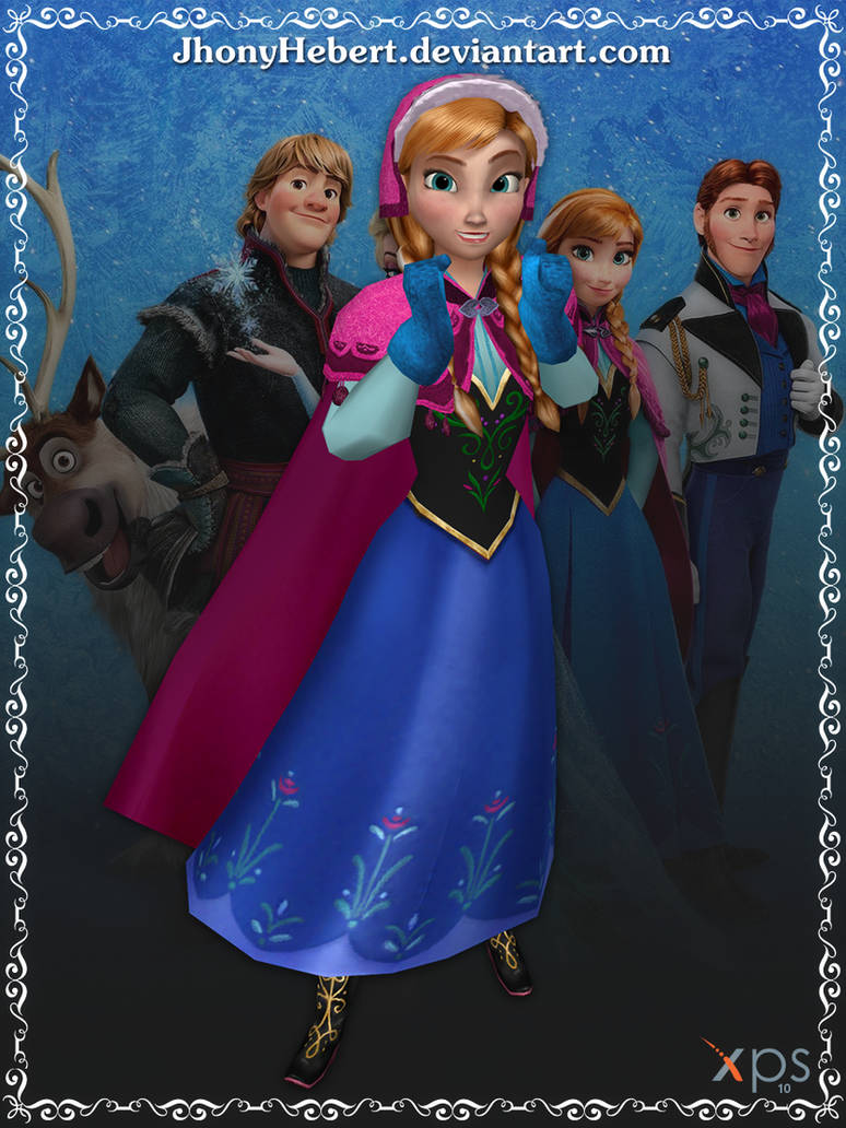 Anna Out Cold Anna (Travelling outfit) - Frozen Free Fall by JhonyHebert on DeviantArt