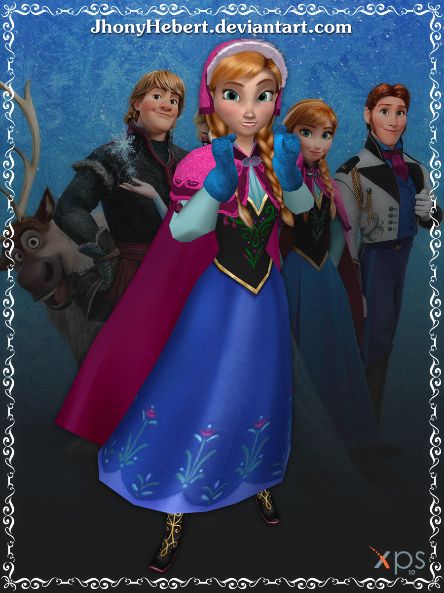 Anna (Travelling outfit) - Frozen Free Fall