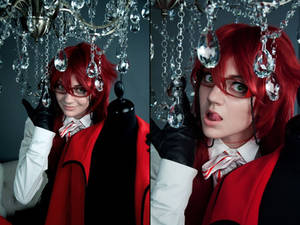 Grell Sutcliff cosplay