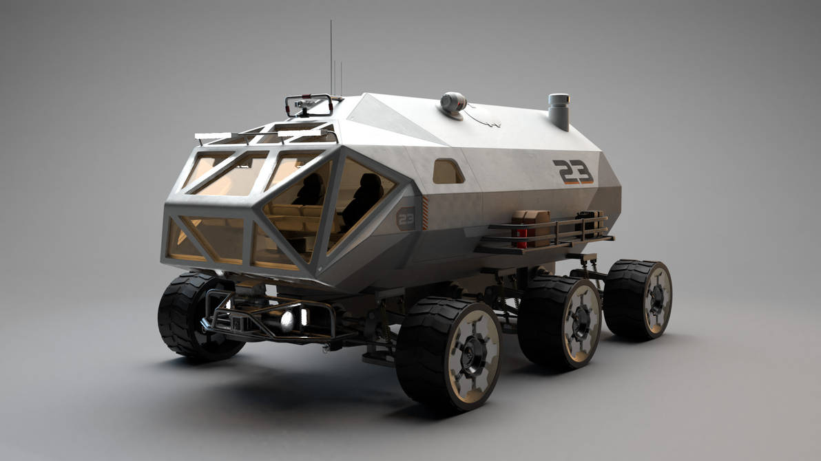 Rover : Exploration Vehicle - 3D Model by firedragonmatty on DeviantArt