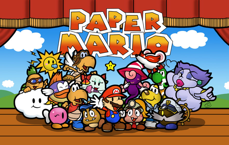 Paper Mario Anything Paper Mario by Tee-J on DeviantArt