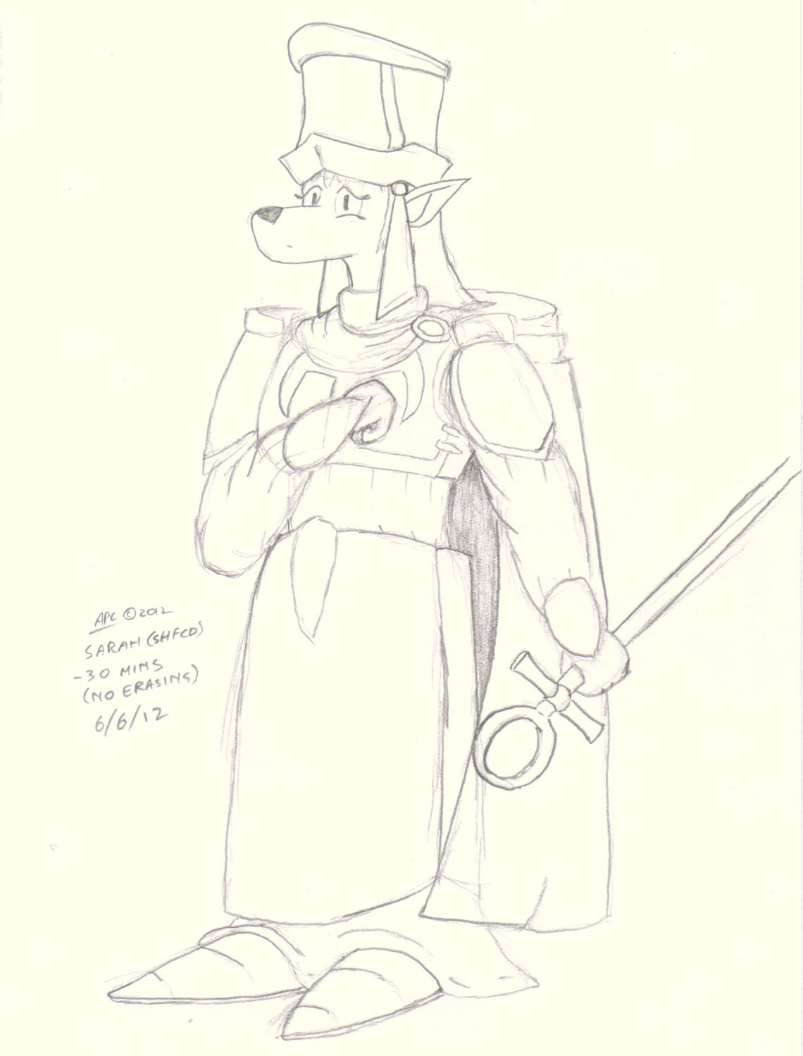 30-min-no-erase: Sarah (SFCD) by cullsoft