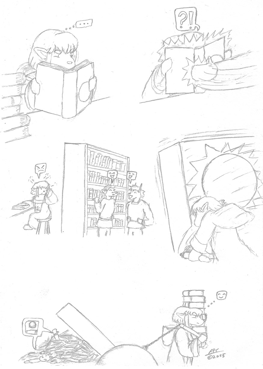 'Don't f*** with Prim' - The Library by cullsoft