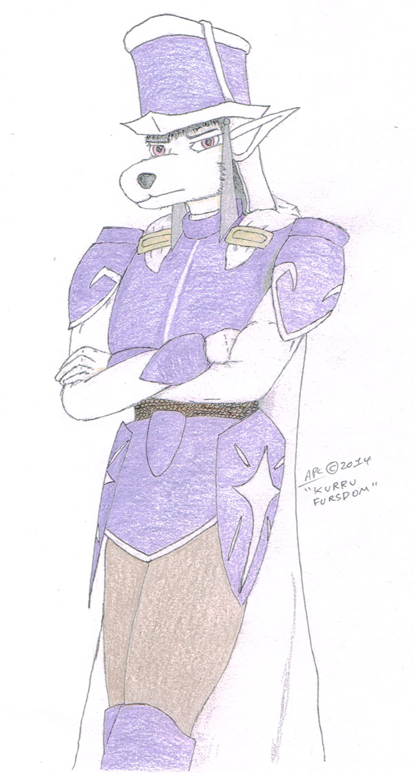 Kurru Fursdom (Shining Force OC) (2014 sketch) by cullsoft