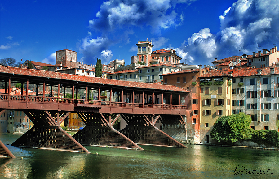 Bassano del Grappa, the bridge