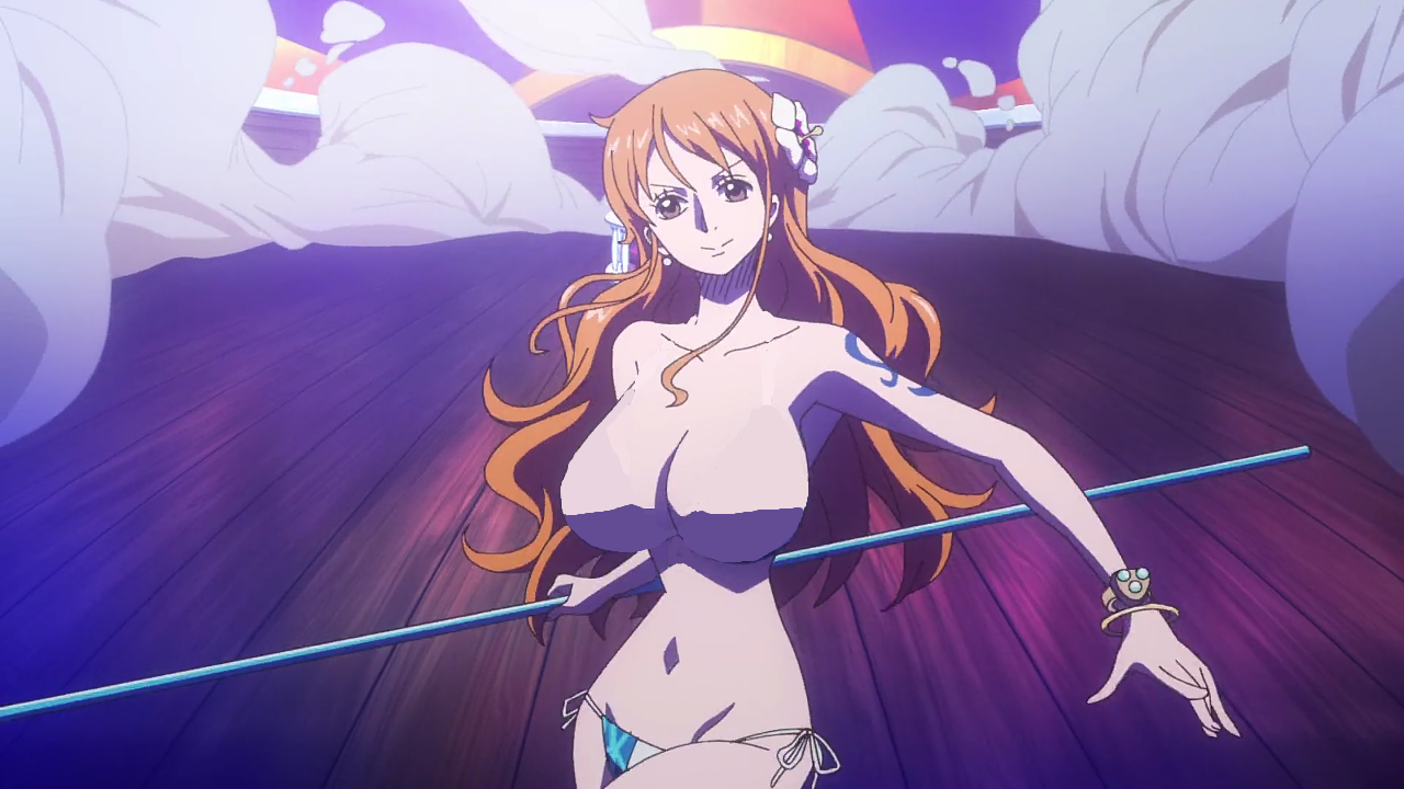 Nami One Piece Bikini One Piece Film Gold Nami Bikini by mhumiston965 on DeviantArt