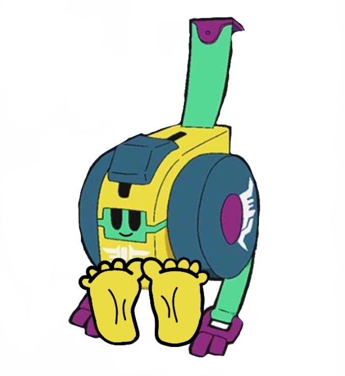 Mejamin's cute bare feet
