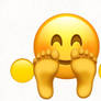 IOS smiley emoji's cute bare feet