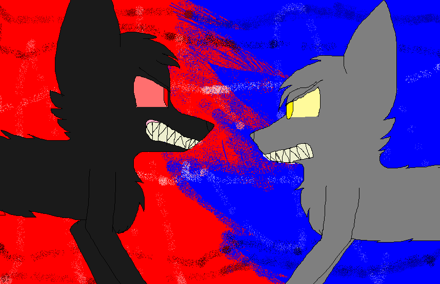 Insanity Wolf Vs Courage Wolf