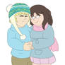 Yukine and Hiyori, Holding Hands