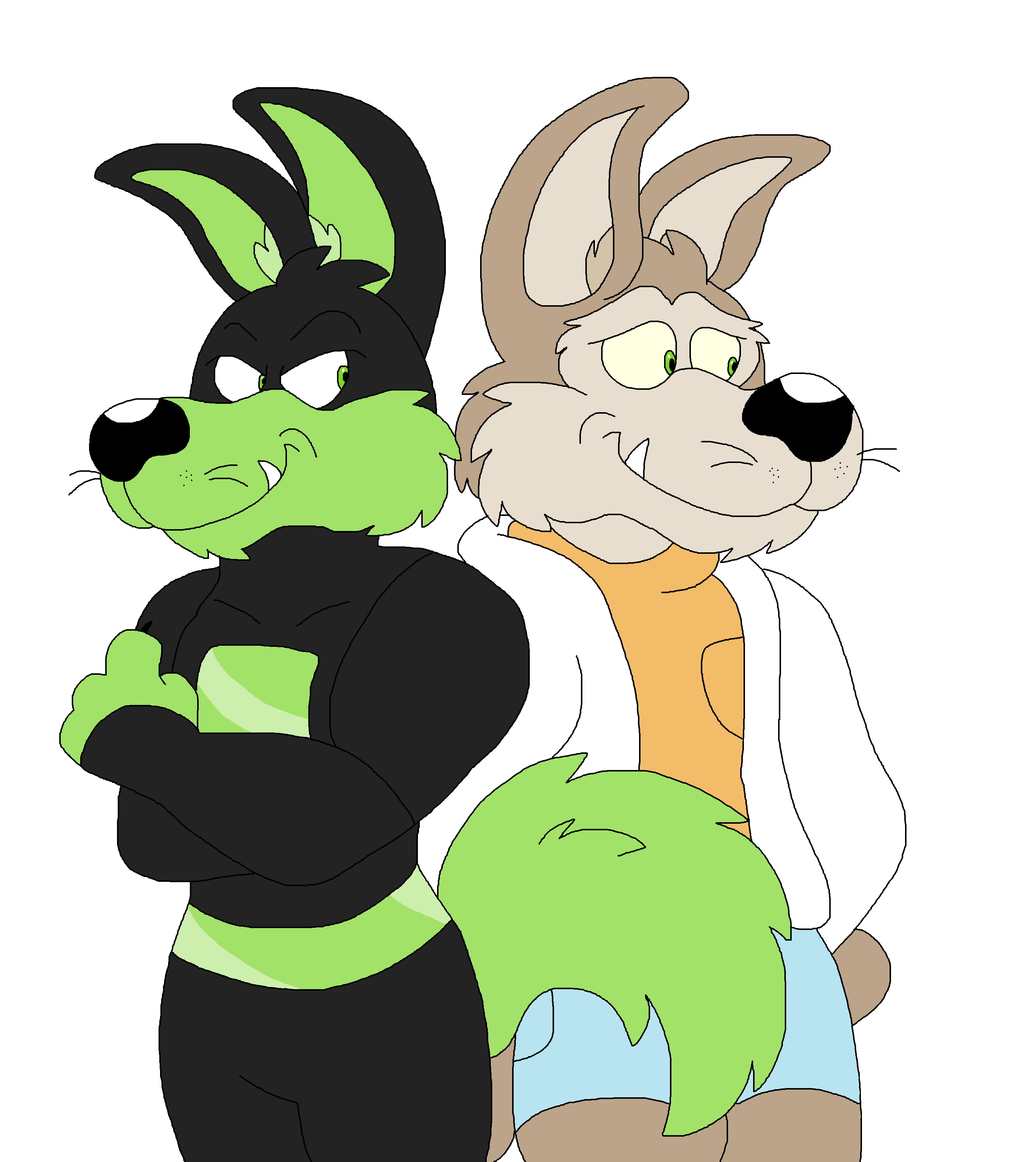 Tech E. Coyote by LuVi-Verse on DeviantArt