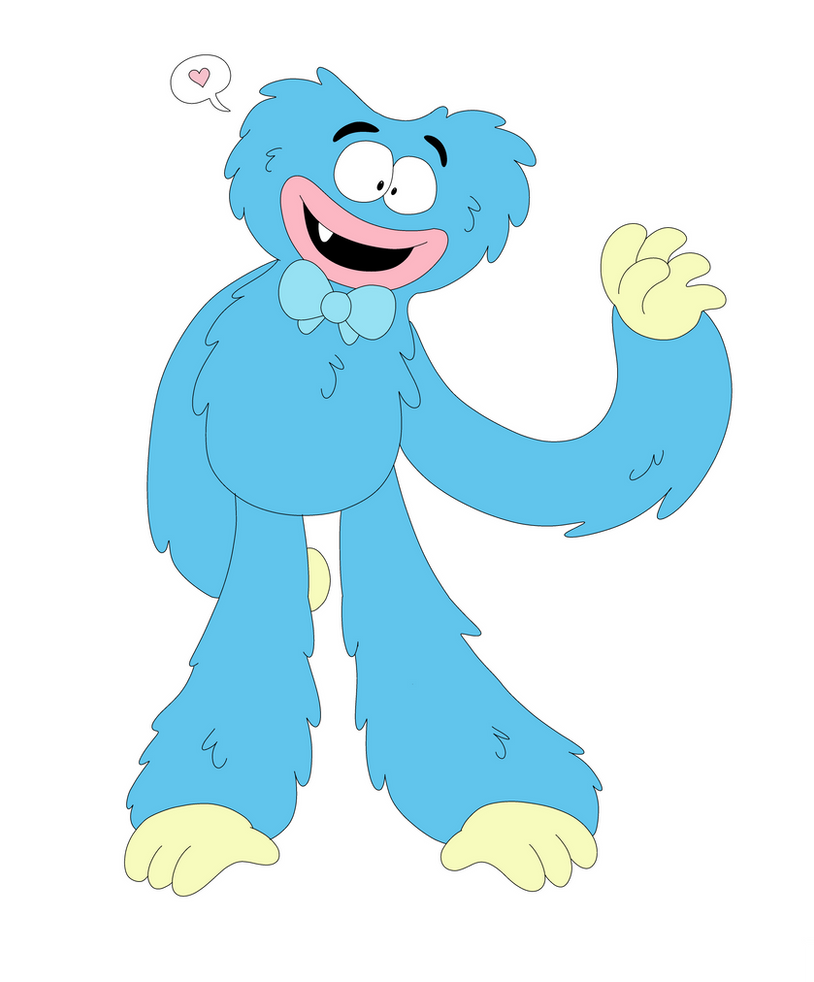 A Really Friendly Huggy by LuVi-Verse on DeviantArt