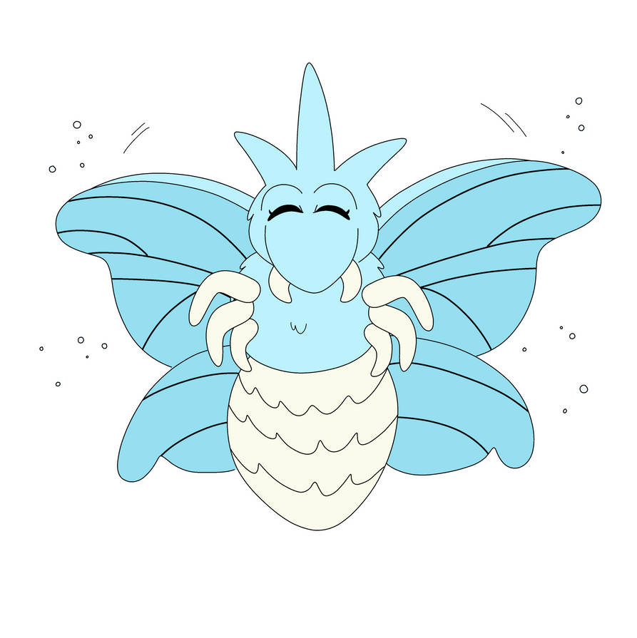 Shiny Venomoth by LuVicarious on DeviantArt