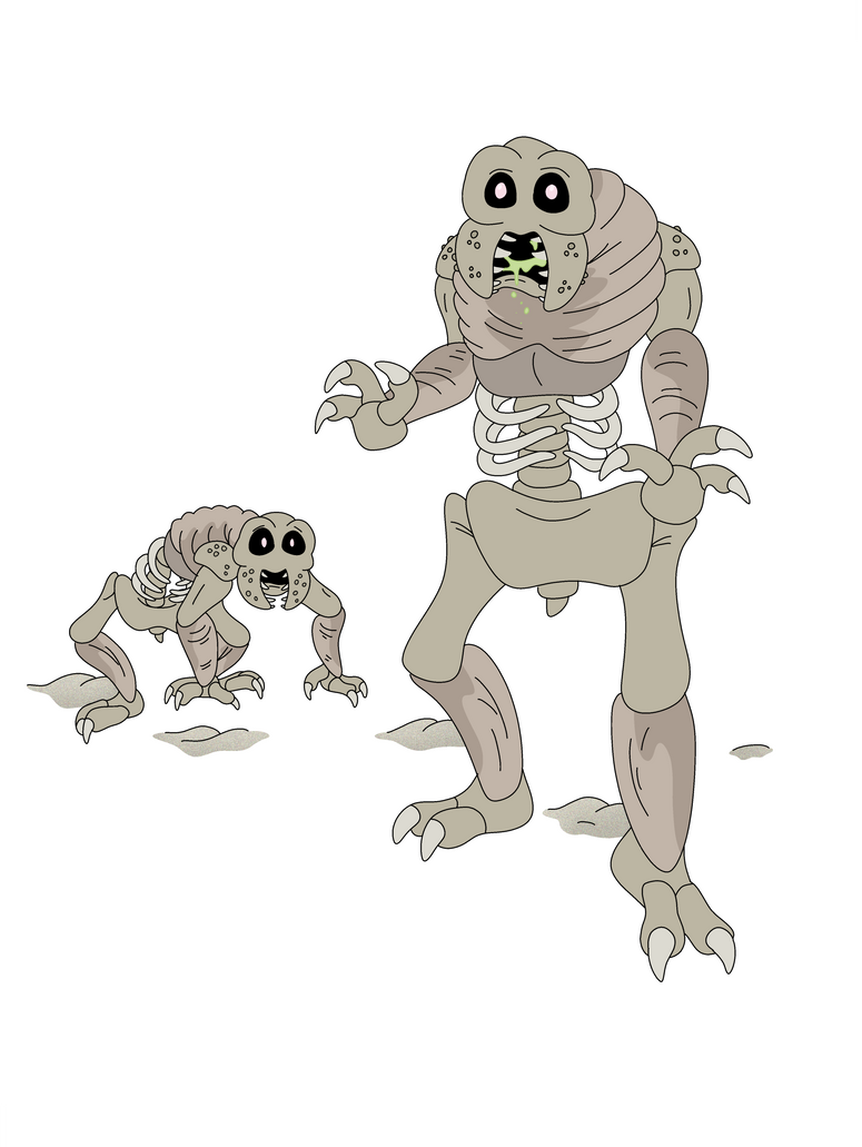 Gibdos 'Tears of the Kingdom Style' by LuVicarious on DeviantArt