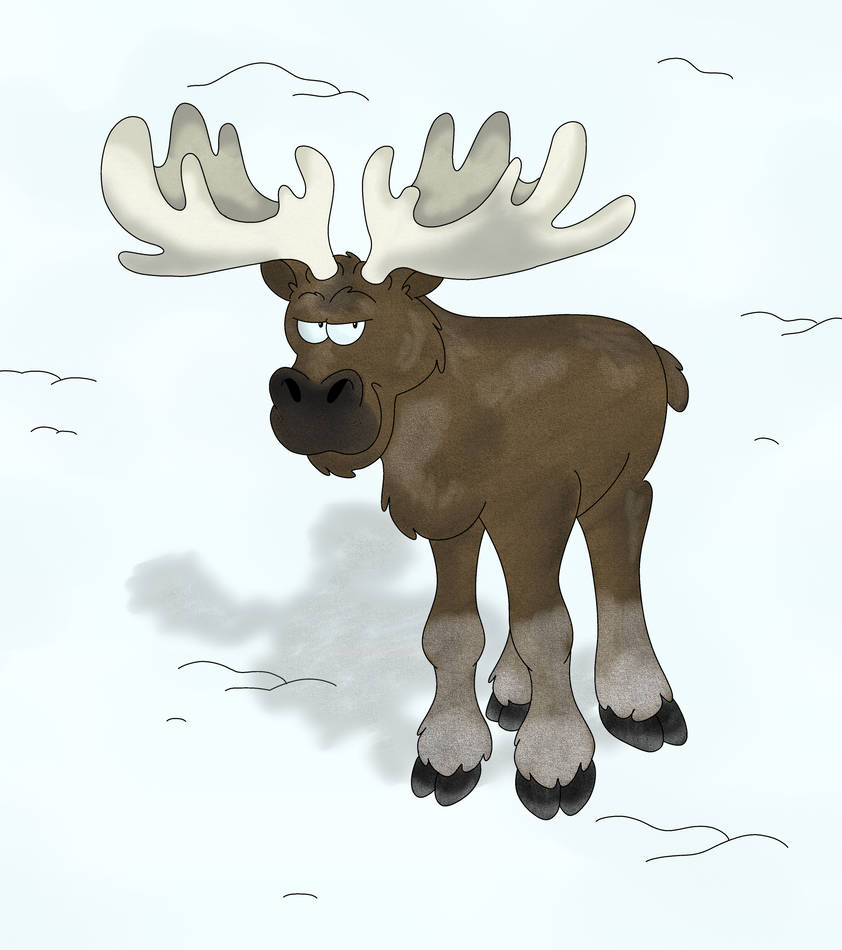 Moose by LuVi-Verse on DeviantArt