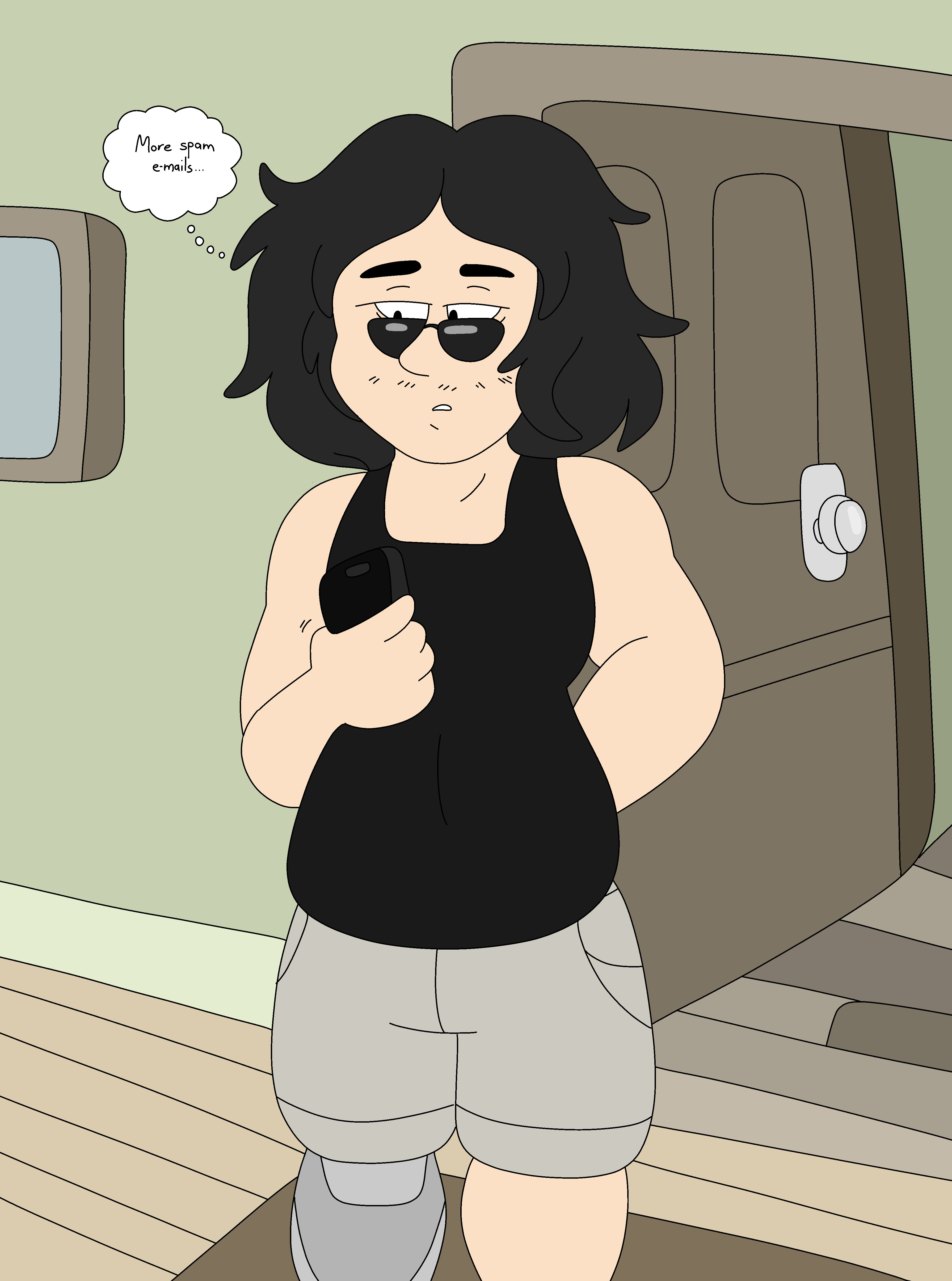 Aizawa at His Apartment by LuVi-Verse on DeviantArt