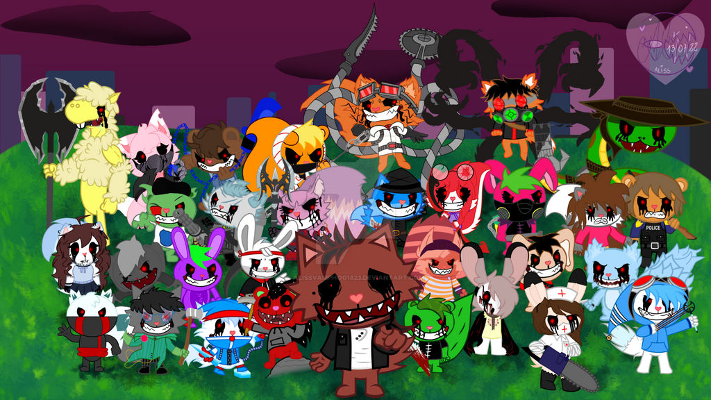 Xeba Htf amnesia Xebas and his followers collab 1.1 by alissVamphog1823 on ...