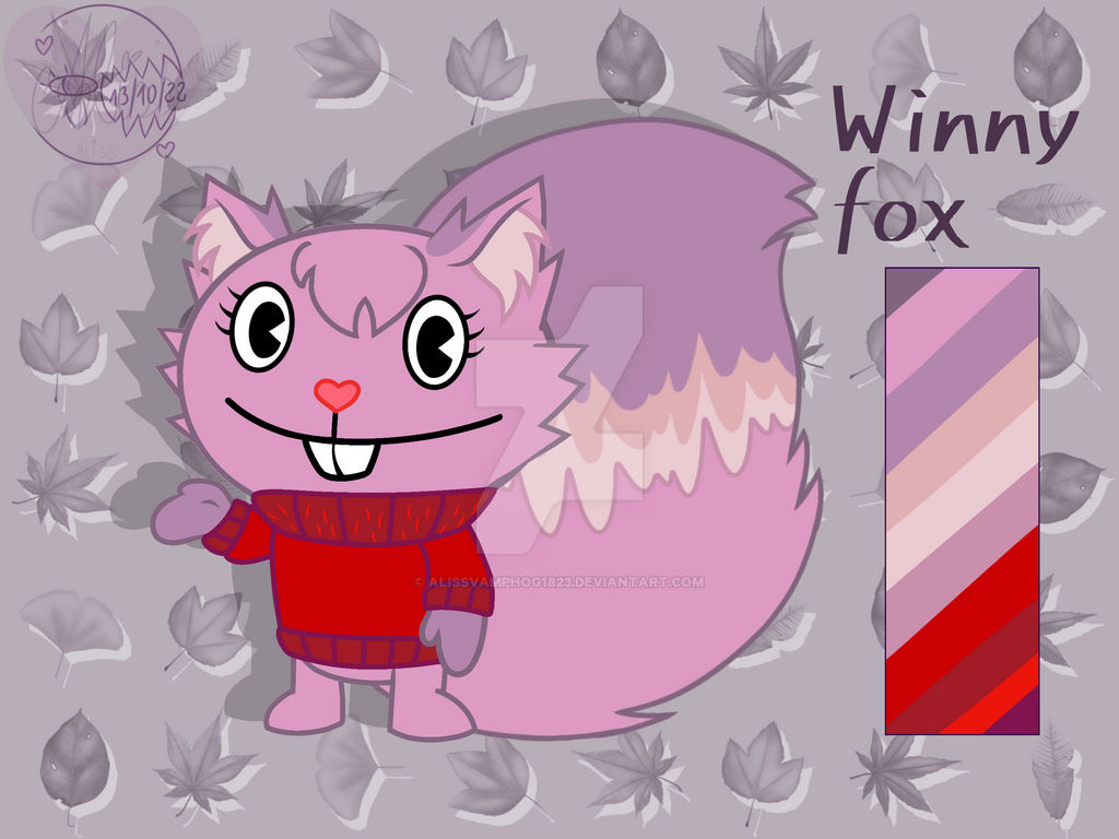 Htf winny fox reference. by alissVamphog1823 on DeviantArt