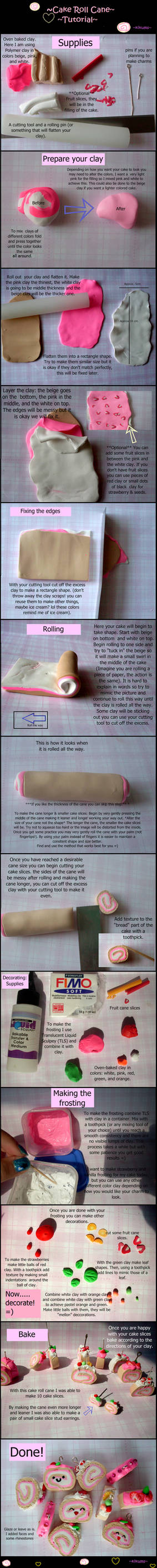 Cake Roll Cane Tutorial