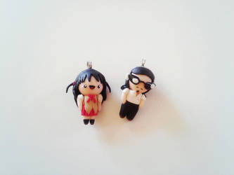 Tenma and Harima Chibis