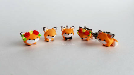 Cute Fox Charms