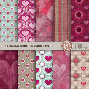 Scrapbooking Papers Valentine