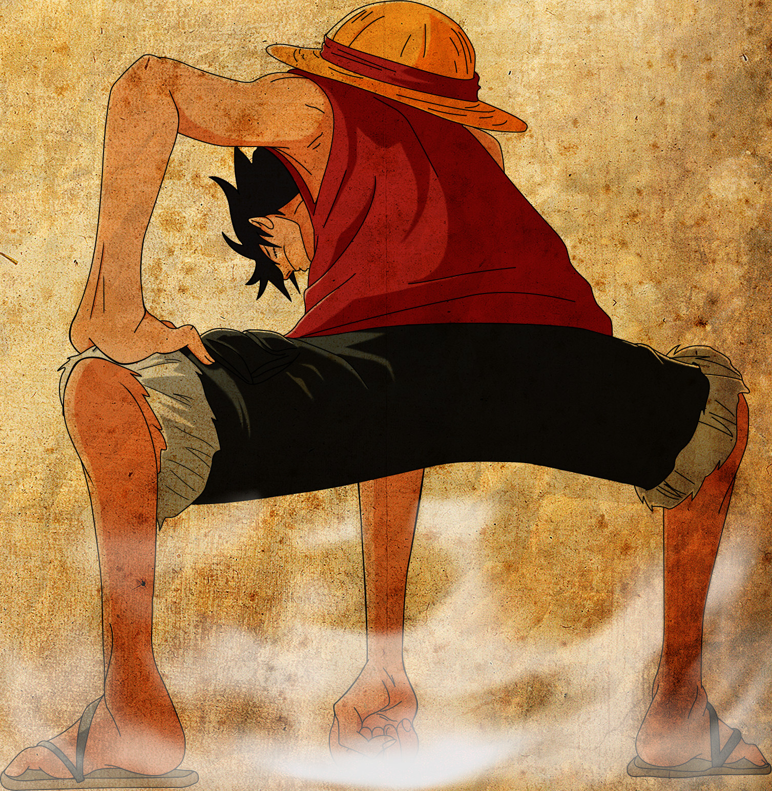 One Piece: Gear Second by vidgamenate on DeviantArt