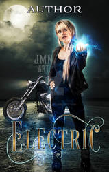 ELECTRIC - pre made book cover