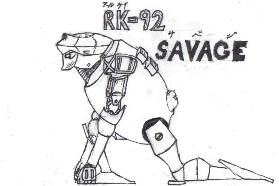 RK-92 Savage by RibsMaster on DeviantArt