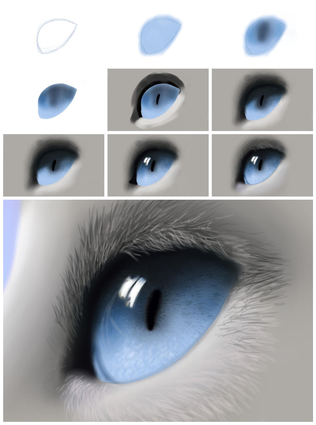 😻 cat eye pictorial 😻 so here it is.. cat eye... Cat eye - tutorial by Korra1996 on DeviantArt