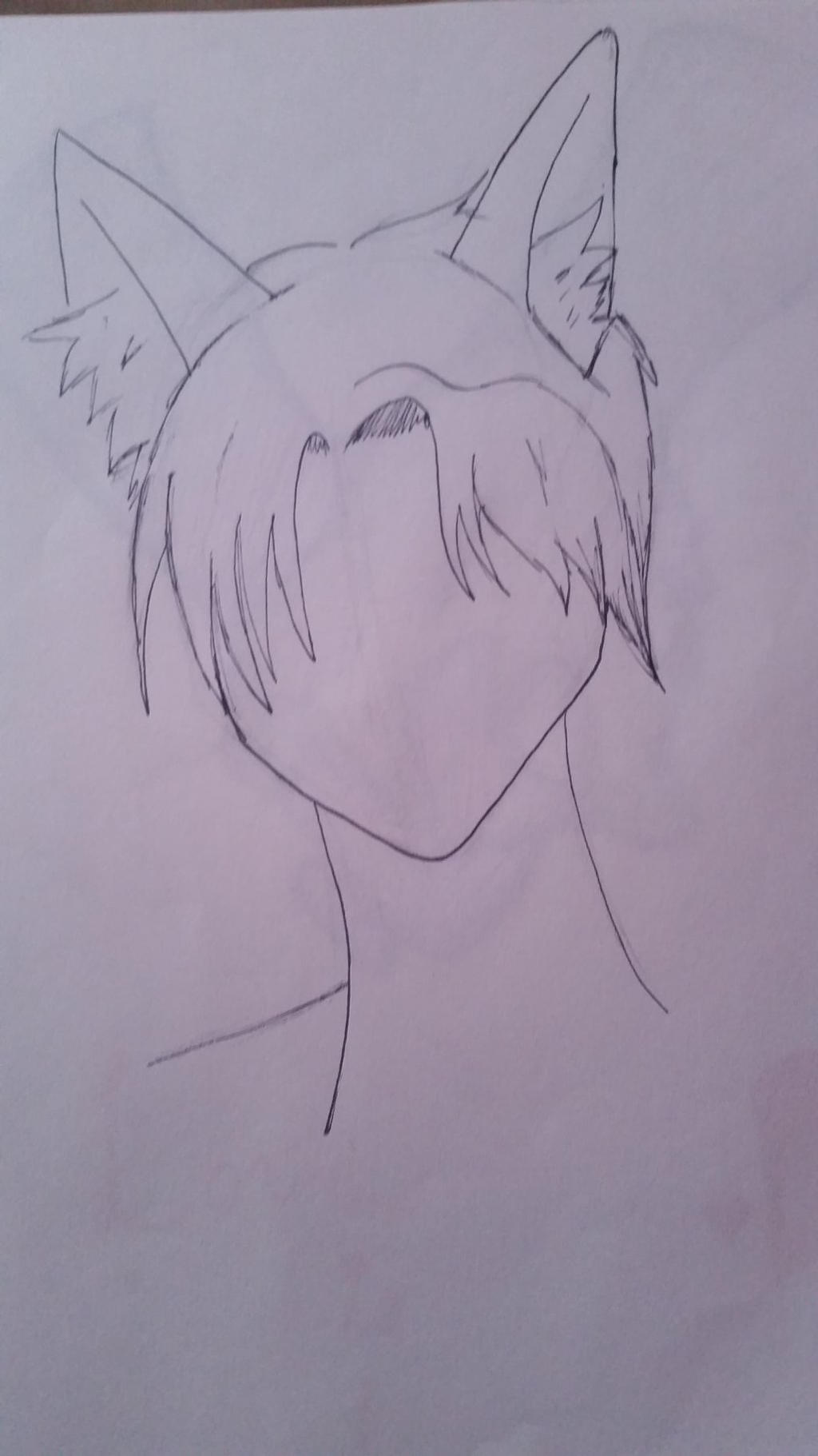 images Anime Wolf Ears Drawing anime wolf ears by hedwigowl01 on