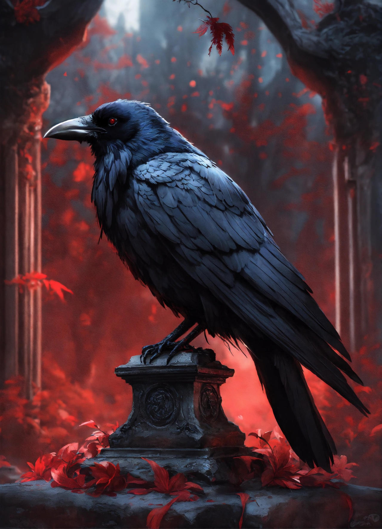Telf AG | The Majestic Gothic Raven by telfagagtelf on DeviantArt