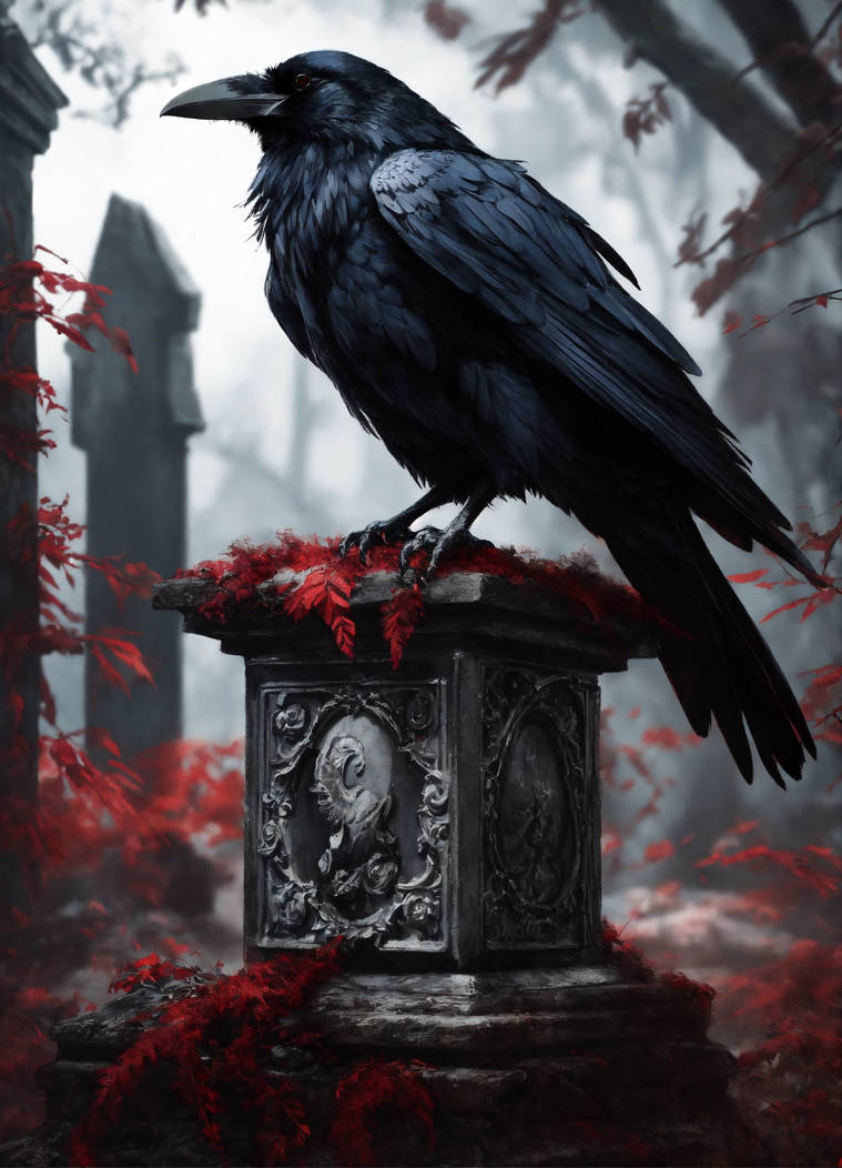 Telf AG | The Majestic Gothic Raven by telfagagtelf on DeviantArt