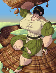 Muscled Toph Redux- updated by Dagwam