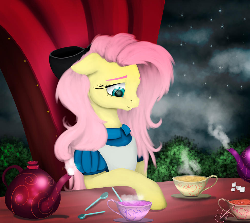 Fluttershy in wonderland