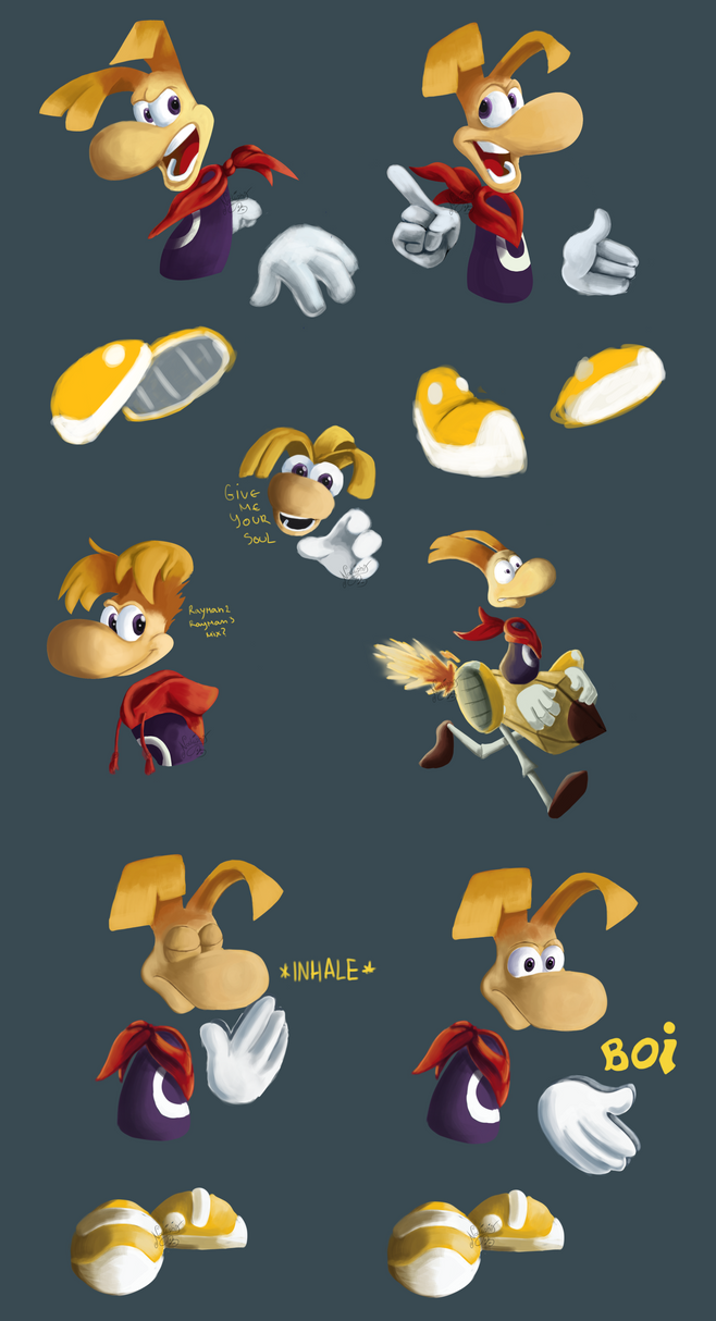 Rayman by Noctuphix on DeviantArt
