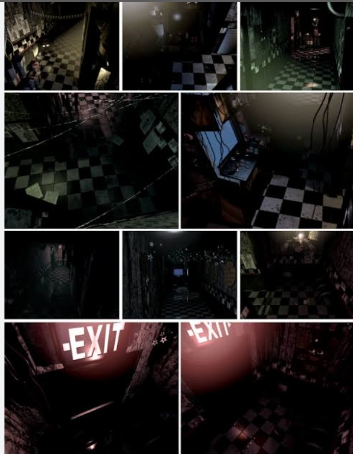 Five Nights At Fredbears Cams map by kingofbut on DeviantArt