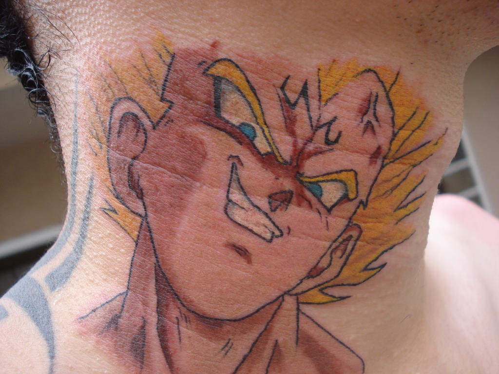 Majin Vegeta Dragon Ball tattoo by AntoniettaArnoneArts on DeviantArt