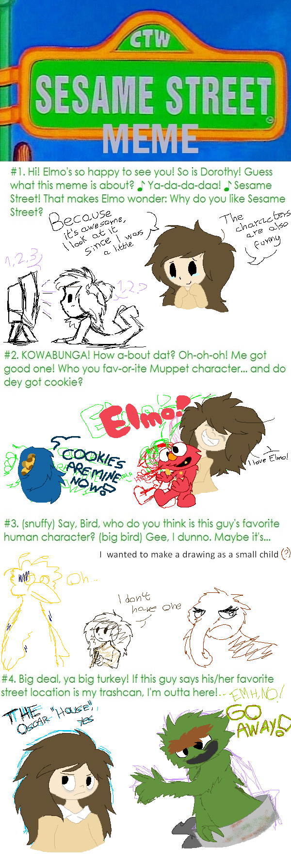 Sesame Street Meme (First part) by Mischievous-Espurr on ...