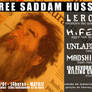 free saddam hussein