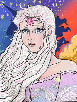 Lady Amalthea Last Unicorn