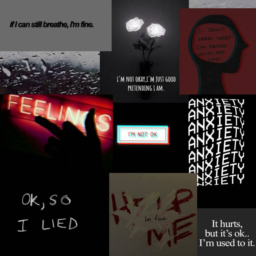 Anxiety Aesthetic by Lunes033 on DeviantArt