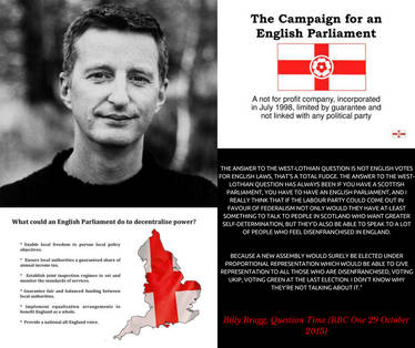Billy Bragg on English Devolution