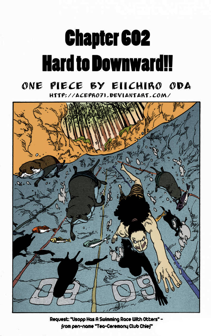 One Piece Chapter 602 Cover By Acepro71 On Deviantart One Piece Chapter 602 Cover By Acepro71 On Deviantart